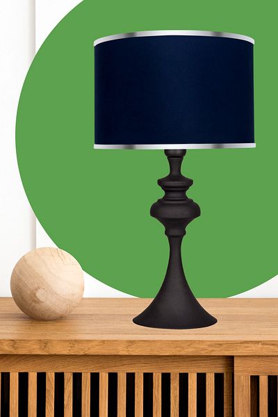 MINIMAL ETICARET VE BILGI TEKNOLOJILERI Simple Andesite Black Lampshade