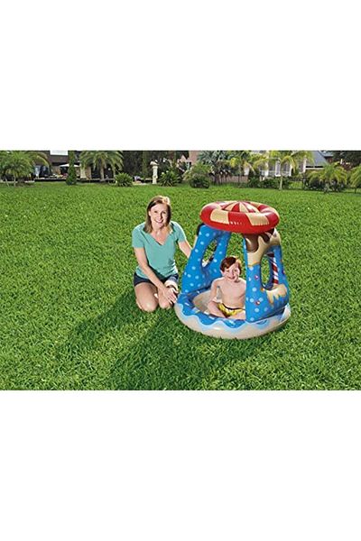 BESTWAY 36" X 36" X 35"/91cm X 91cm X 89cm Candyville Playtime Pool