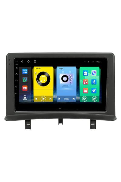 Navixx Renault Clio 3 Androıd 12 Carplay Seslı Komut Multimedya Ekran 2gb Ram+16gb Hdd