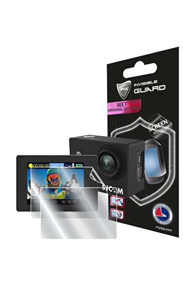 Ipg Sjcam Sj4000 Air Aksiyon Kamera Ile Uyumlu Hydrogel Ekran Koruyucu (2 ADET)
