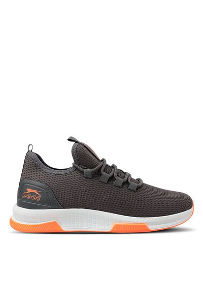 Slazenger Agenda Sneaker Men's Shoes Dark Gray / Orange