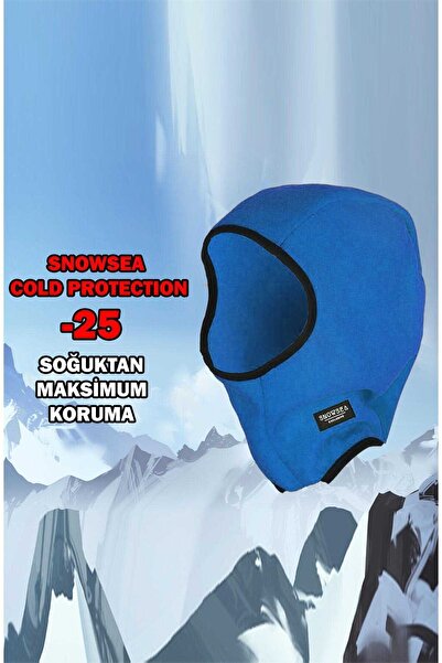 SNOWSEA Cold Protection -25 Soğuktan Tam Koruma Mavi Maske