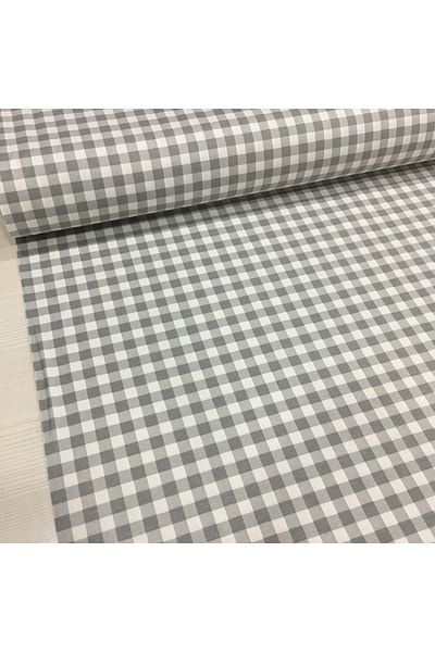 Renk Tekstil Λινό ύφασμα με σχέδιο Gingham (1,2 cm).