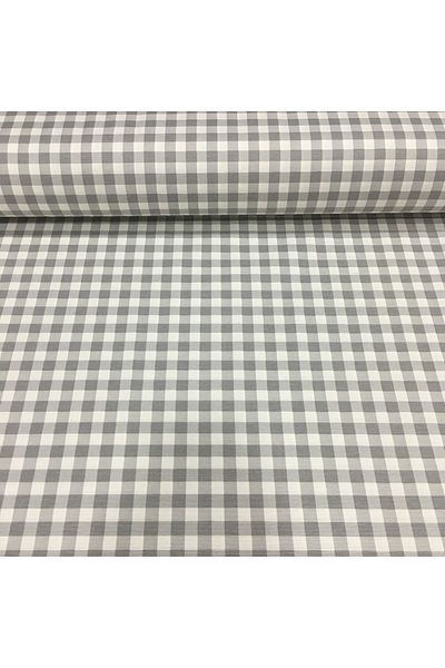 Renk Tekstil Λινό ύφασμα με σχέδιο Gingham (1,2 cm).
