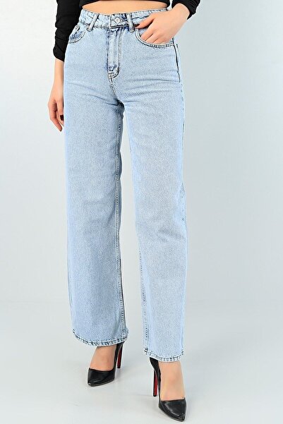 Livik Джинсові штани з високою талією з лайкри, вільні джинси Paca