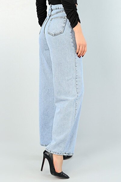 Livik Джинсові штани з високою талією з лайкри, вільні джинси Paca