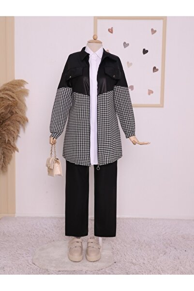 Modamorfo Shirt Collar Full-length Zipper Double Suit