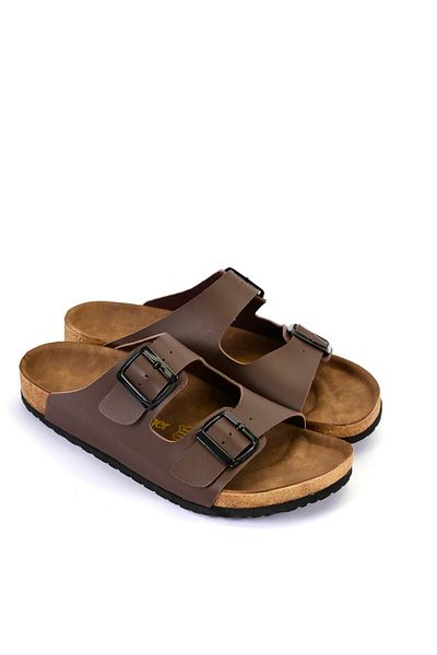 Slazenger Παντόφλες Unisex καφέ φακού Sa11se010