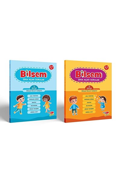 Dikkat Atölyesi Yayınları Bilsem Sınavı Hazırlık Zeka Açan Sorular 2'li Set