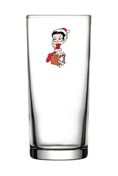 Tasarici Çizgi Film Karakterli Rakı Bardağı Serisi 2 Adet Betty Boop New Year...