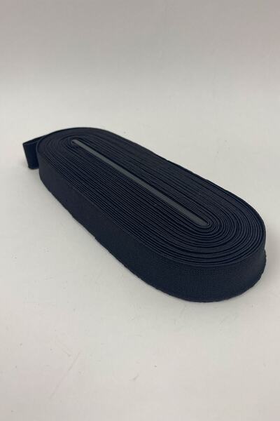 Hobigram مطاط مسطح أسود بعرض 2 سم 1 كرة 10 متر - مواد حفلات أخرى، تصميم أنيق،...