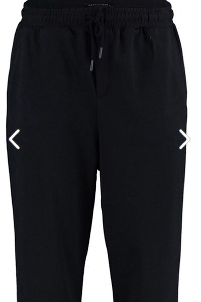 GÜZEL KAMAN Black Thick Bottom Bijama Bottom Leg with Wrist Tight Useful Side Pocket