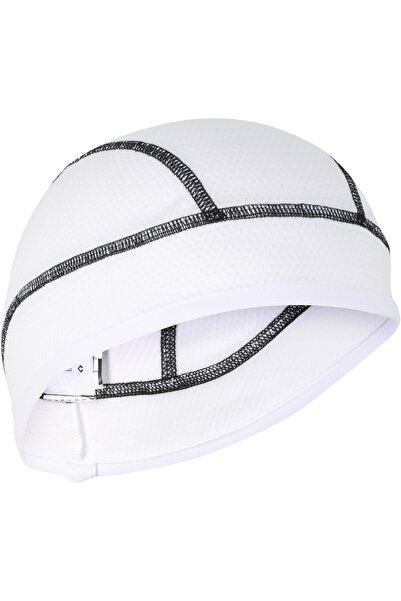Decathlon Van Rysel Bisiklet Kask Altı Şapkası - Beyaz - 500 Aquafreeze