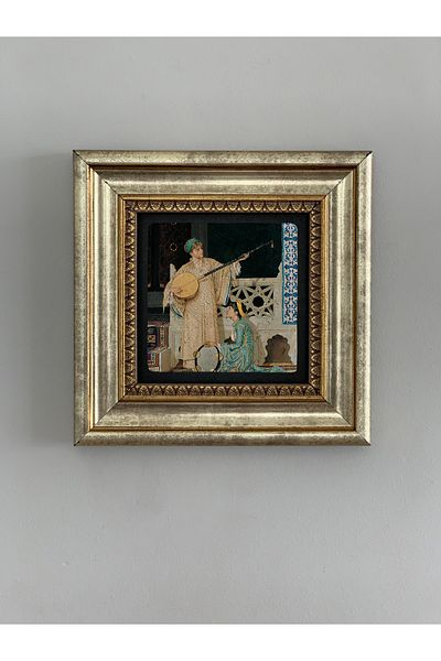 Oscar Stone Decor Πλαίσιο Πέτρινος Πίνακας Τοίχου 20 x 20 cm