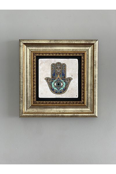Oscar Stone Decor Πλαίσιο Πέτρινος Πίνακας Τοίχου 20 Χ 20 εκ