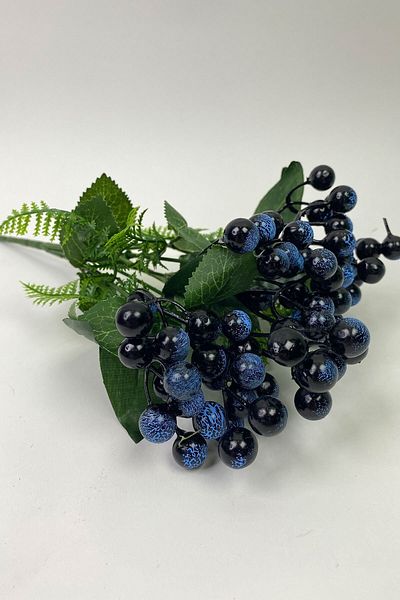 Hobigram Floare Artificială Decorativă Blue Kokina Bunch 1 Bunch Plantă Artificială Cu 7 Capete