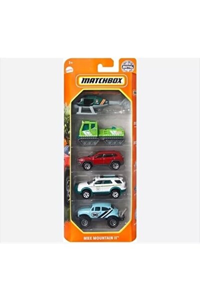 Matchbox Metal Beşli Araba Seti Mbx Mountain Iı Hfh07