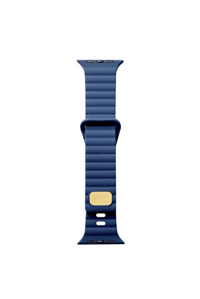 Watch 7 45mm Kordon/kayış Çizgi Şerit Desen Delikli Tasarım Tak Çıkar Silikon Kordon