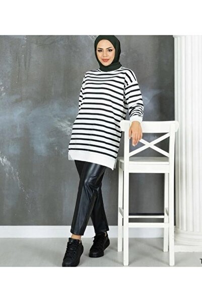 YILMAZBARMAZ المرأة شريطية مفصلة تونك