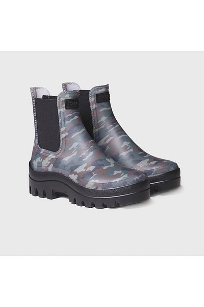 Toni Pons Γυναικείες μπότες βροχής Cassie Ankle Boot Water Camu