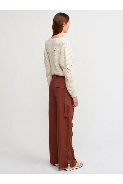 Dilvin 70390 Cargo Pants-brown