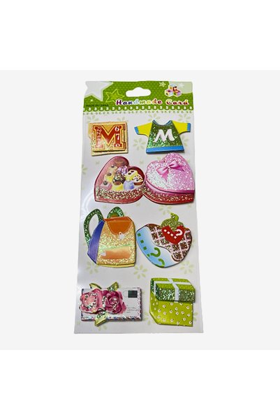 EleganTShoP Set nalepnica, dvoslojni reljefni Jna10
