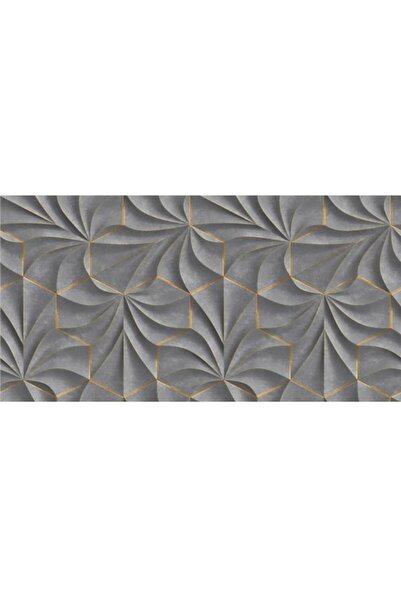 EkoDekor 3 Boyutlu Dduvar Kağıtları 3 Boyut Geometrik Desen Duvar Kağıdı Kanv...