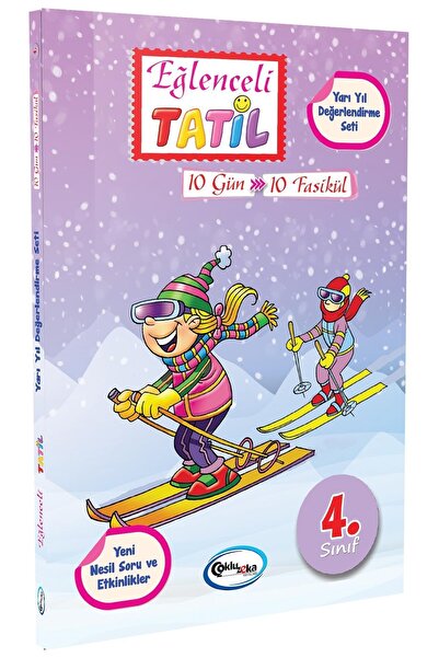 Çoklu Zeka Yayınları 4.sınıf Eğlenceli Tatil Yarıyıl Değerlendirme Seti