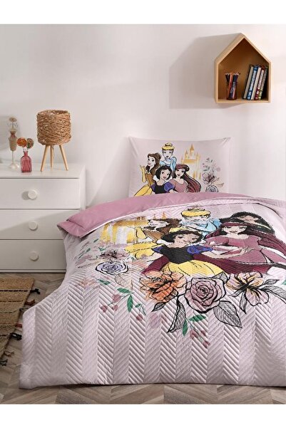 Özdilek Princess Rose Licensed Quilted Bedding Set