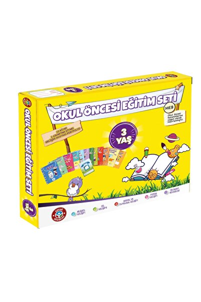 Çocuk Akademi Okul Öncesi Eğitim Seti 3 Yaş+
