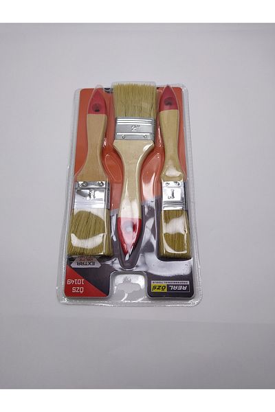 DİBA AVM Cut Brush Set 3 Pieces Paint Brush