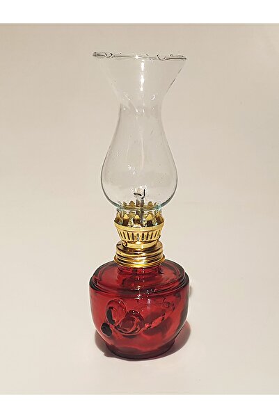 The Company Kırmızı Nostaljik Gaz Lambası