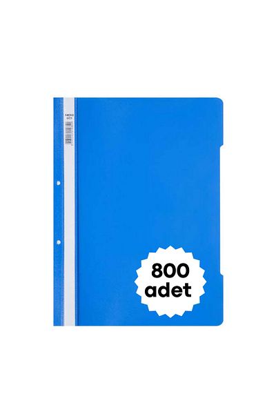 Noki Blue Eco Wire File 800 Pieces (1 Box)