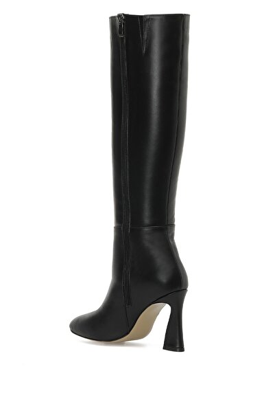 Nine West Dion 2pr Μαύρες γυναικείες μπότες με τακούνι