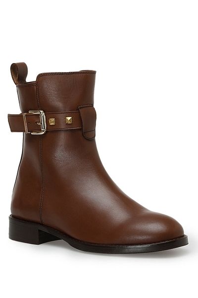 Nine West Secca 2pr Kahverengi Kadın Düz Bot