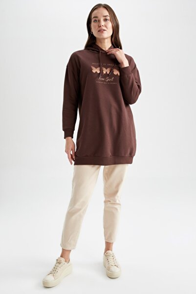 DeFacto Paperbag Gabardine 100% Cotton Trousers