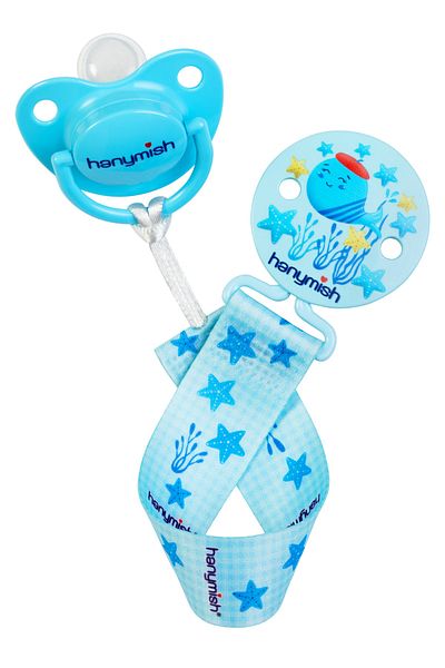 Hanymish Fabric Pacifier Strap
