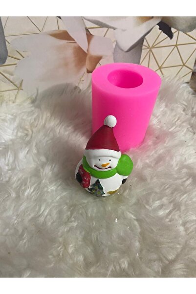 Gardenia Art Hobi Noel Figürlü Kardan Adam Silikon Kalıp