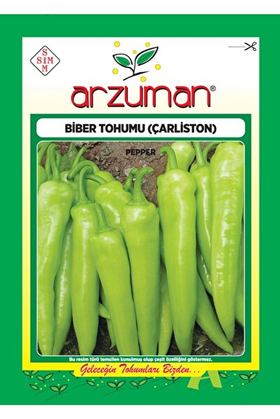 Arzuman Çarliston Biber Tohumu (10 GR) 2500 Adet