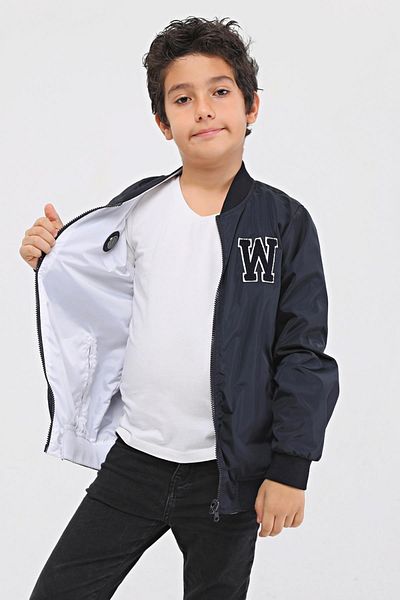 Benittokids Αδιάβροχο για αγόρι διπλής όψης 51268l
