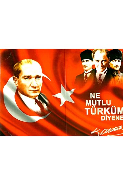 şahane parti How Happy I Am A Turk Atatürk Report Card Cover 5 Pieces
