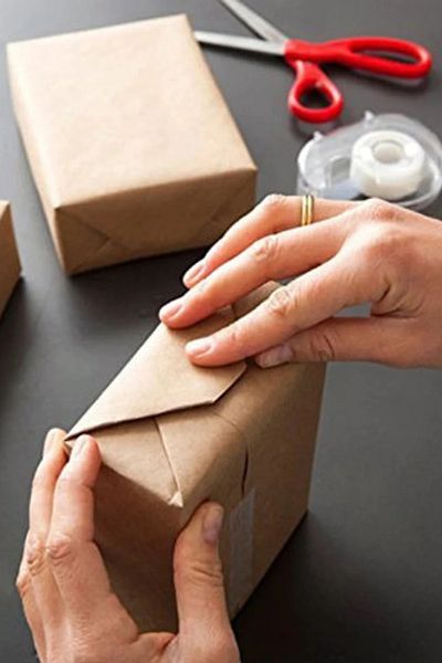 ESLENTA Kraft Paper Packaging and Writing Roll - 50cm X 40 Meters