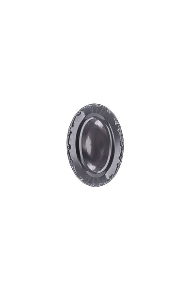 Tulü Porselen Tulu Liana 25 Cm Boat Plate 67 Gray