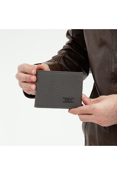Tamer Tanca Portofel din piele pentru bărbați, suport card, breloc 710 portofel 160d