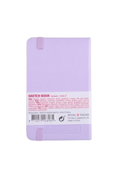 Talens Art Creation Sketch Books Eskiz Defteri 140gr. 9 X 14 Eflatun