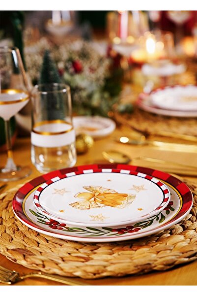 The Mia Globe Pasta Tabağı 6 Lı Set 19 Cm