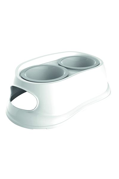 M-PETS Melamine Food Container with Plastic Stand 2X1100Ml