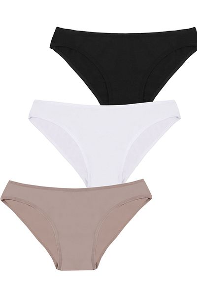Neweste Women's Panties 3-Piece Daily Slip Panties