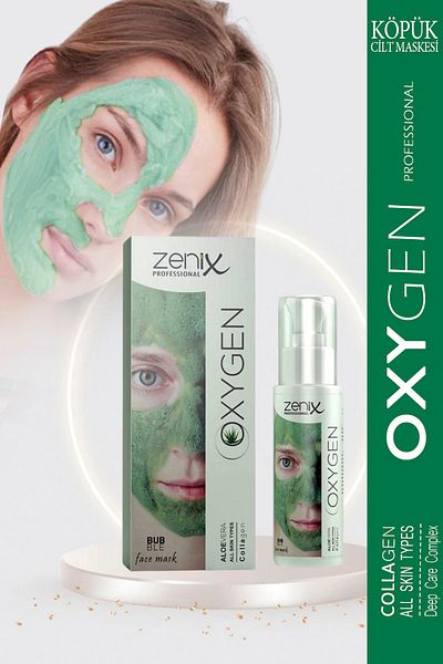 canlisepet Zenix Oxygen Foaming Face Mask Collagen 70 Ml