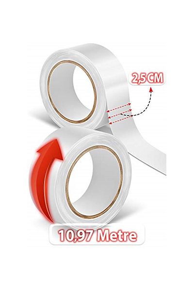 Walker Tape Walker Signature Tape ™   Rolls - Denture Hair Band 12 Yds (2.5cm X 11m)